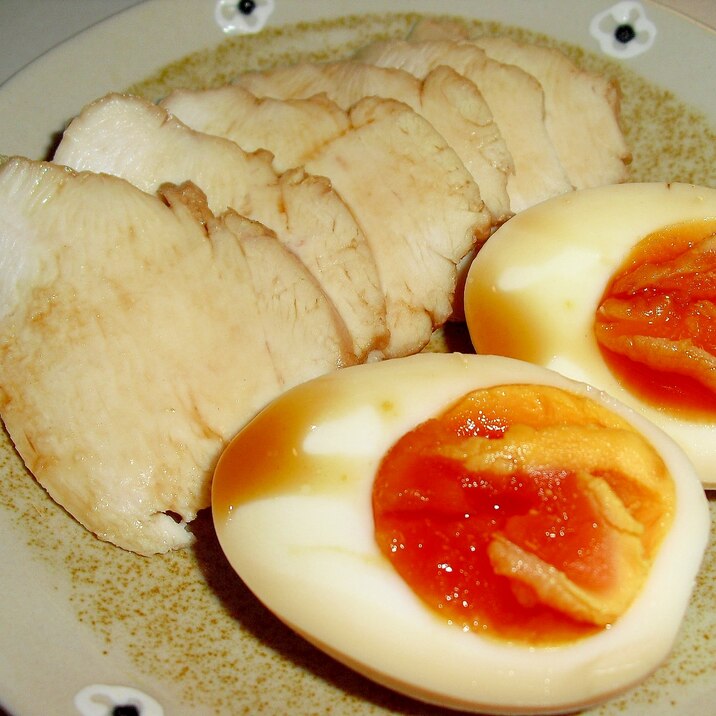 しっとり♪我が家の“鶏チャーシュー・味付け卵”
